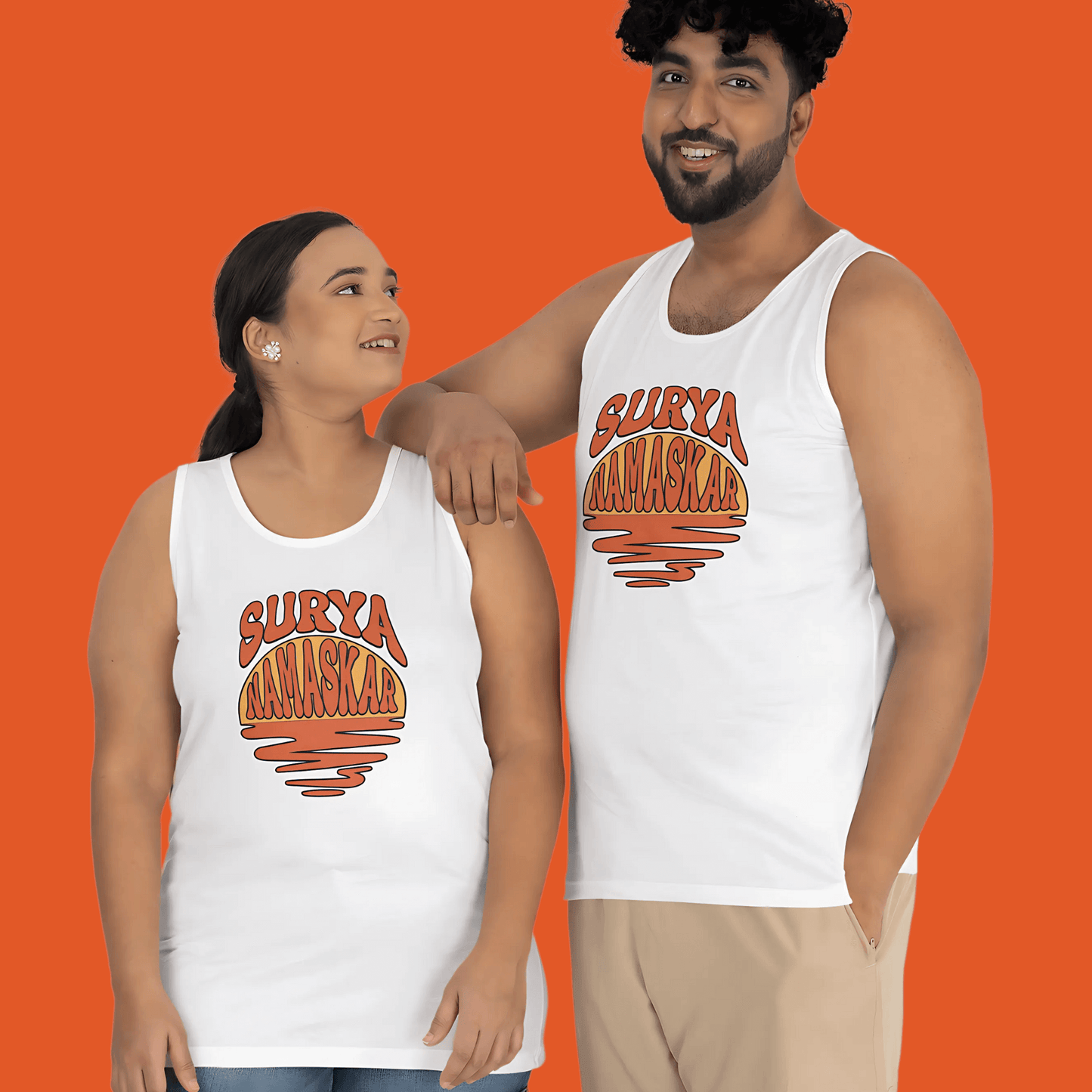 Surya Namaskar Unisex Tank