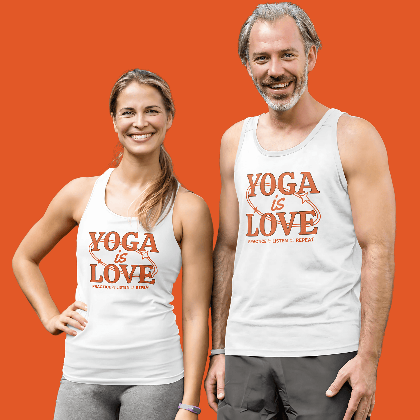 Yoga Is Love Unisex Tank