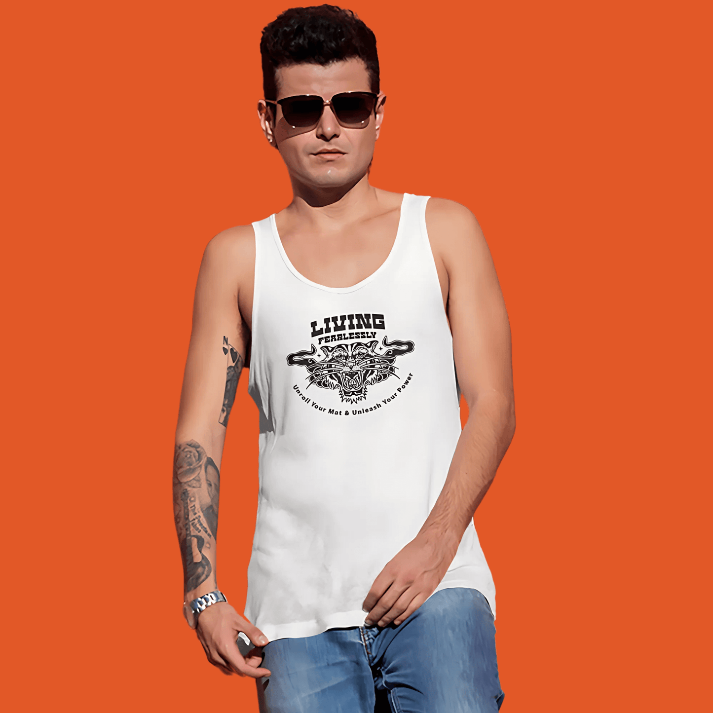 Living Fearlessly Unisex  Tank