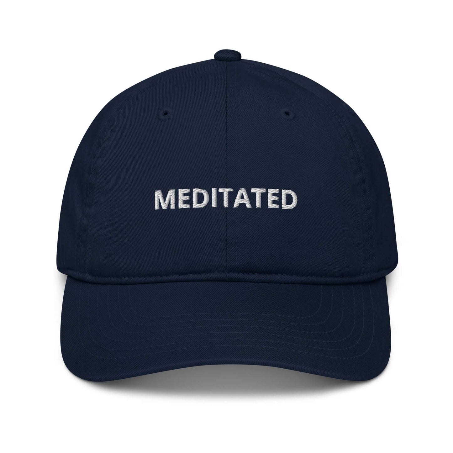 Organic Meditated Baseball Cap in Pacific Practice Pieces
