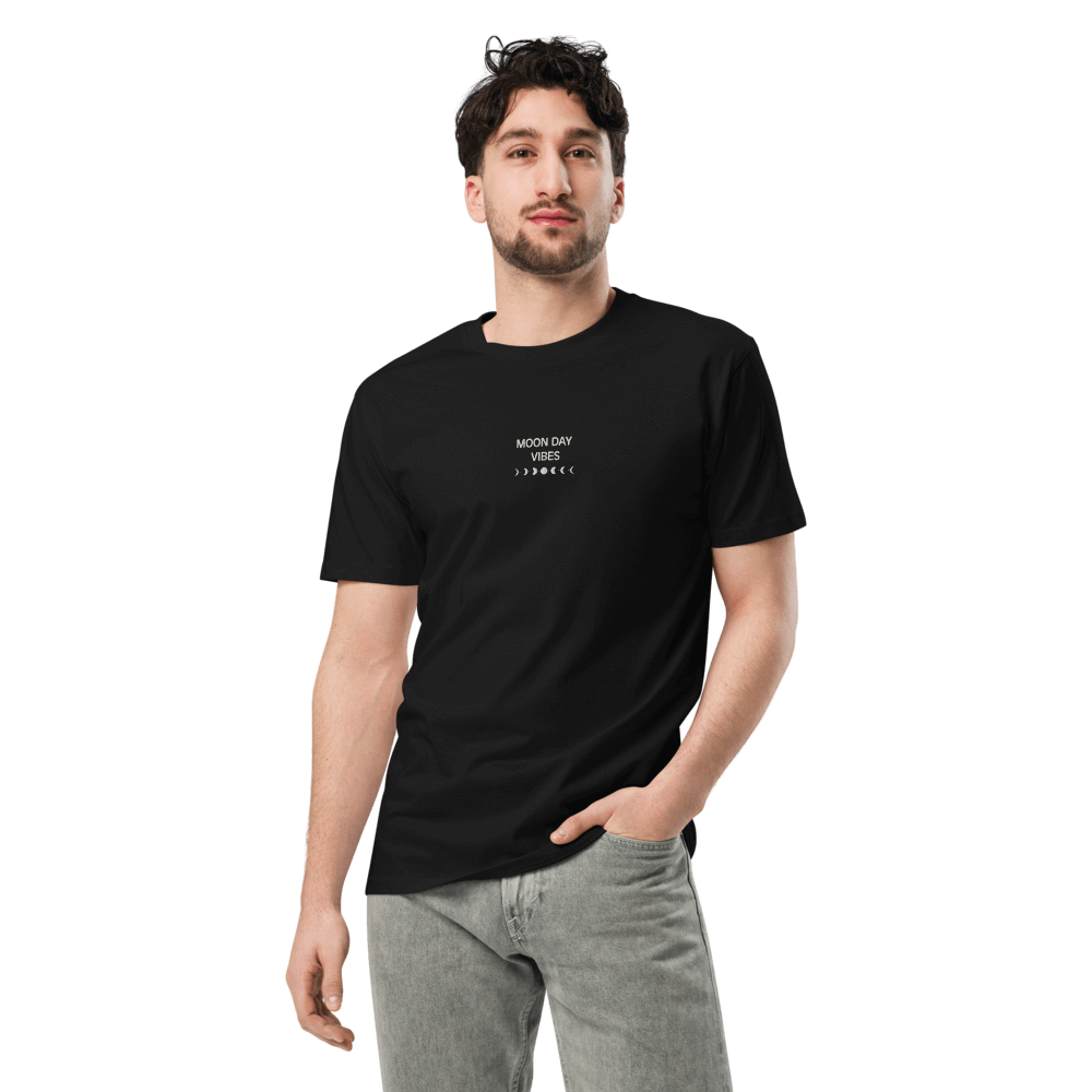 Moon Day Vibes Unisex T Shirt Black Practice Pieces