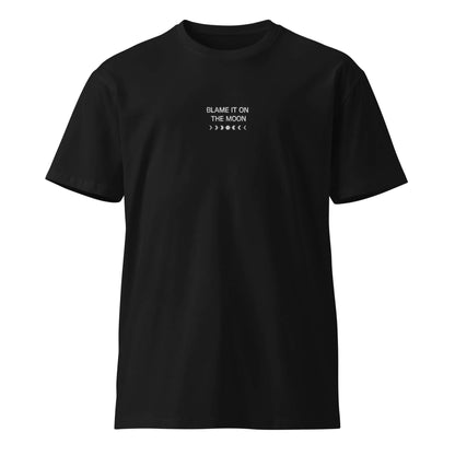 Blame It On The Moon T Shirt Black Practice Pieces