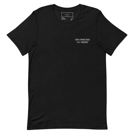 99% Practice Unisex T Shirt Black Practice Pieces